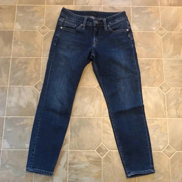 Silver Jeans Denim - Silver Suki skinny crop jeans